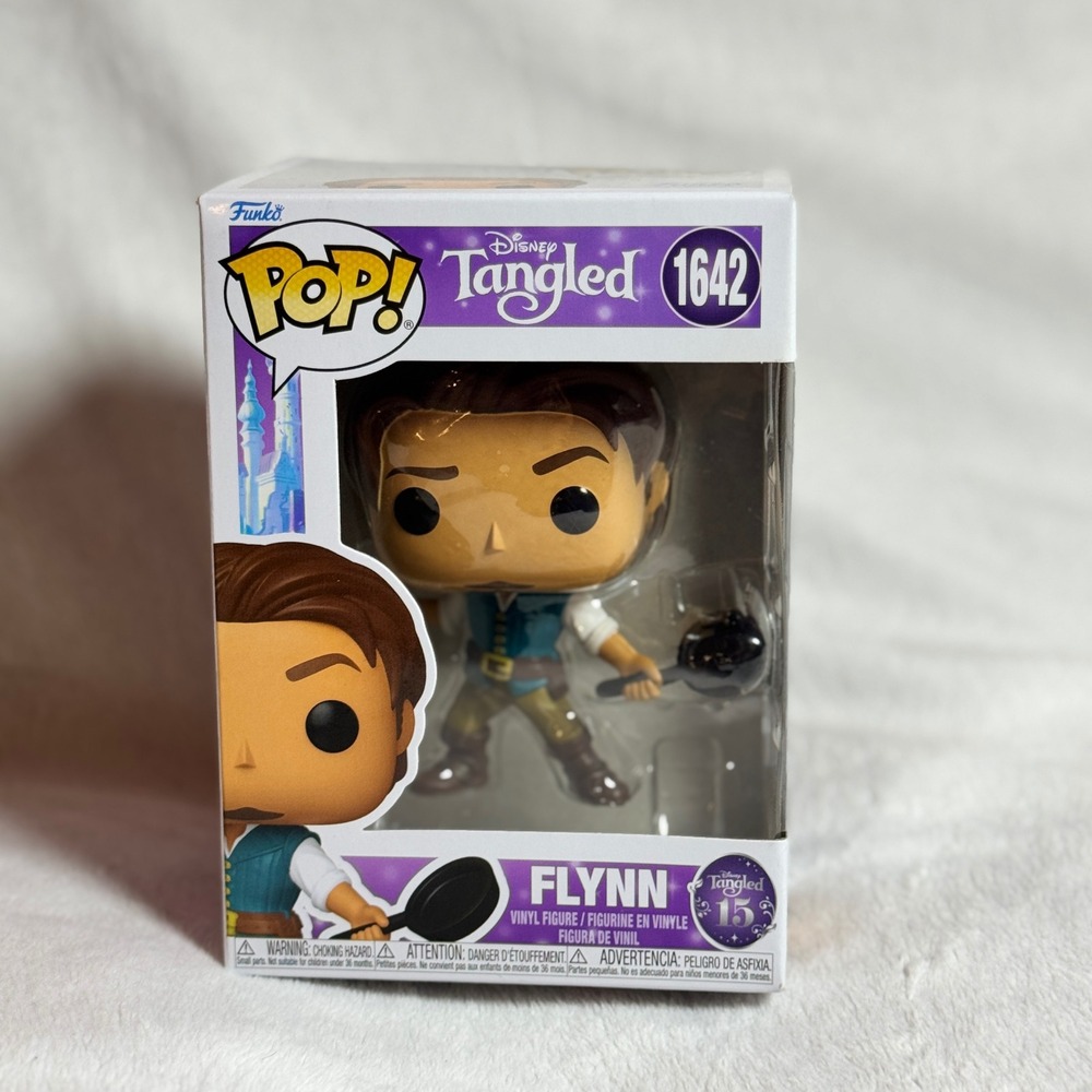 Funko Pop! Tangled Flynn Rider w/ Frying Pan #1642 New in Sealed Box - Disney
